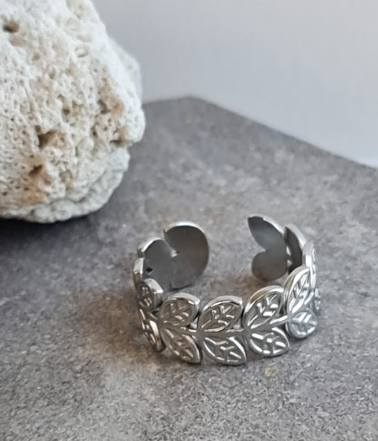 Bonded Silver Ring