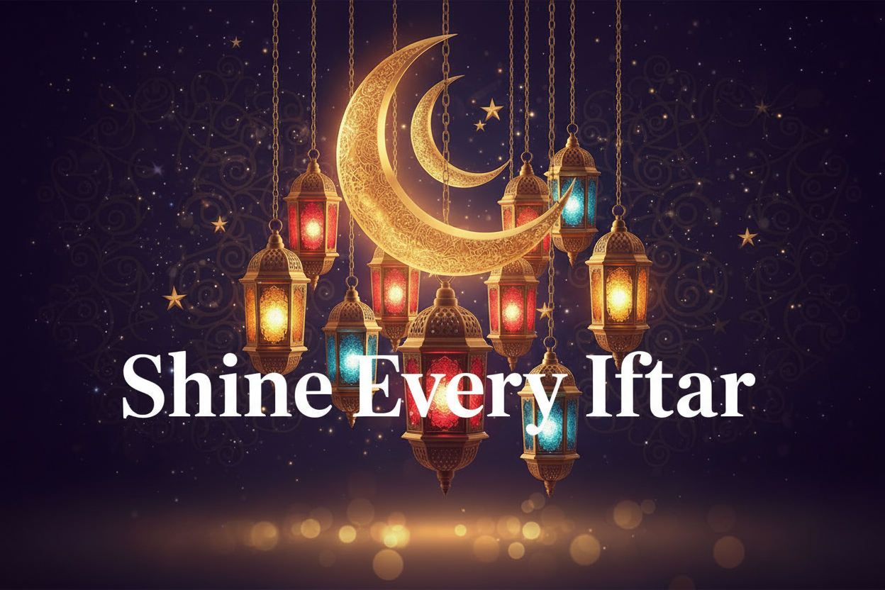 Banner Ramadán - Shine Every Iftar